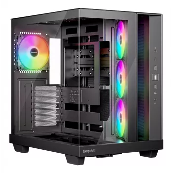 PC korpusas be quiet! Light Base 500 LX Black Midi Tower ATX 3x 120mm ventiliatoriai