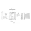 Korpusas be quiet Light Base 500 LX White Midi Tower ATX/PS2 PSU palaikymas 3x120 mm priekyje 1x120 mm gale palaiko 2.5/3.5 colių diskus 305×436×432 mm