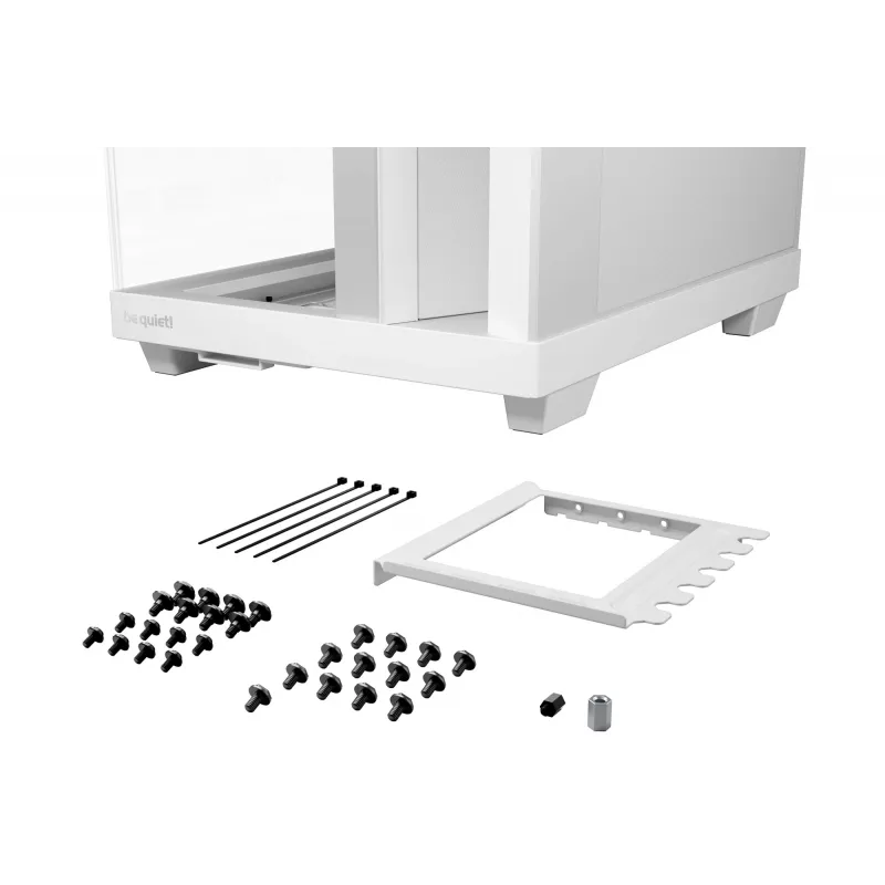 Korpusas be quiet Light Base 500 LX White Midi Tower ATX/PS2 PSU palaikymas 3x120 mm priekyje 1x120 mm gale palaiko 2.5/3.5 colių diskus 305×436×432 mm
