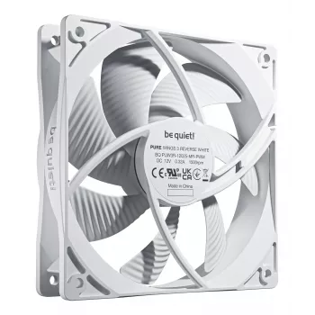 be quiet! Pure Wings 3 120mm PWM Reverse White Triple-Pack – 3 vnt. 12 cm kompiuterio korpuso ventiliatoriai