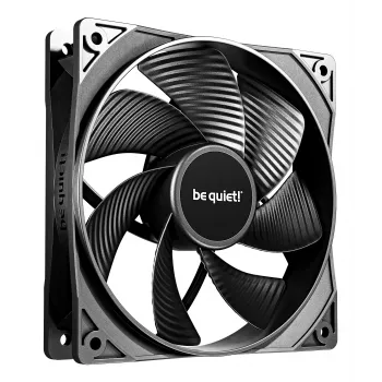 be quiet! Pure Wings 3 120mm PWM Reverse Triple-Pack – 3 vnt. korpuso ventiliatorių rinkinys, 12 cm, juodas