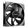 be quiet! Pure Wings 3 120mm PWM Reverse Triple-Pack – 3 vnt. korpuso ventiliatorių rinkinys, 12 cm, juodas