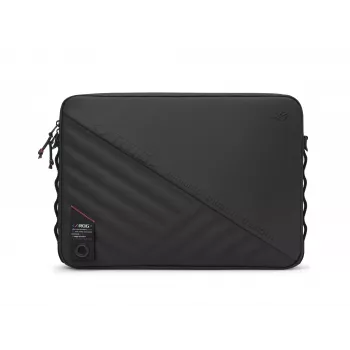 ASUS ROG Slash Sleeve 4.0 BS3601 dėklas nešiojamiesiems kompiuteriams iki 16 colių (40,6 cm), atsparus vandeniui, juodos spalvos