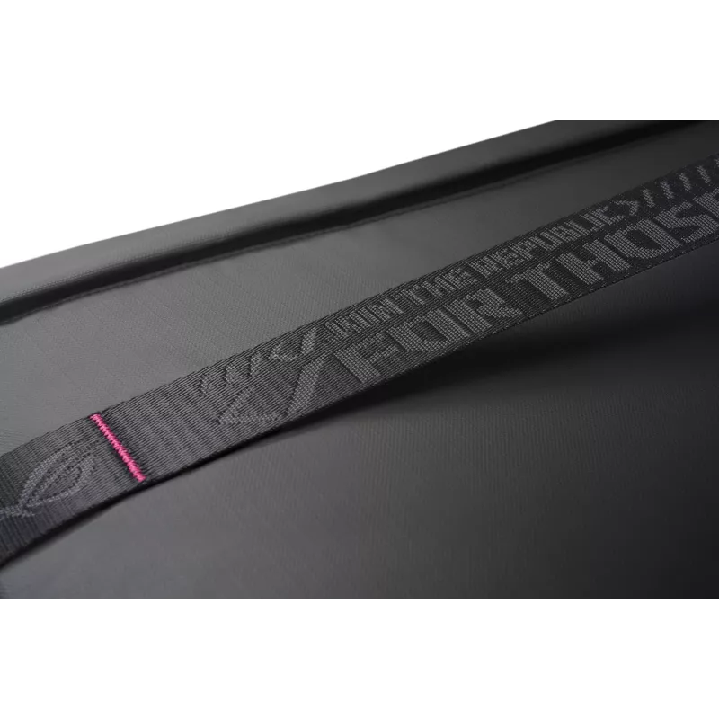 ASUS ROG Slash Sleeve 4.0 BS3601 dėklas nešiojamiesiems kompiuteriams iki 16 colių (40,6 cm), atsparus vandeniui, juodos spalvos