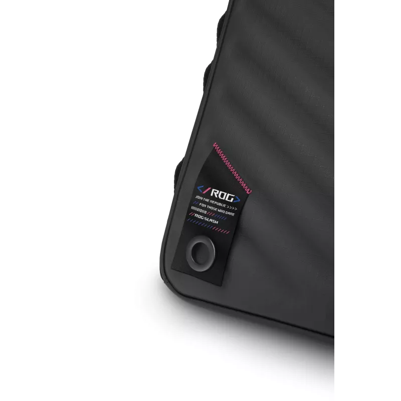 ASUS ROG Slash Sleeve 4.0 BS3601 dėklas nešiojamiesiems kompiuteriams iki 16 colių (40,6 cm), atsparus vandeniui, juodos spalvos