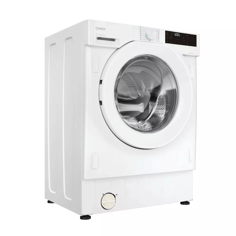 Candy BC449M4D8J-S skalbimo mašina, priekinis pakrovimas, 9 kg, 1400 aps/min, balta