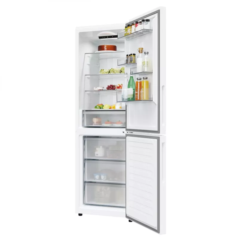 Candy Fresco ECN2CQTEW186 Laisvai pastatomas šaldytuvas su šaldikliu 355 L Baltas