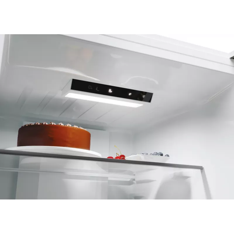 Candy Fresco ECN2CQTEW186 Laisvai pastatomas šaldytuvas su šaldikliu 355 L Baltas