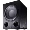 Aktyvus žemųjų dažnių garsiakalbis Magnat Alpha RS12 – 12 col. garsiakalbis, 120 W RMS, 20–200 Hz, D klasė, juoda