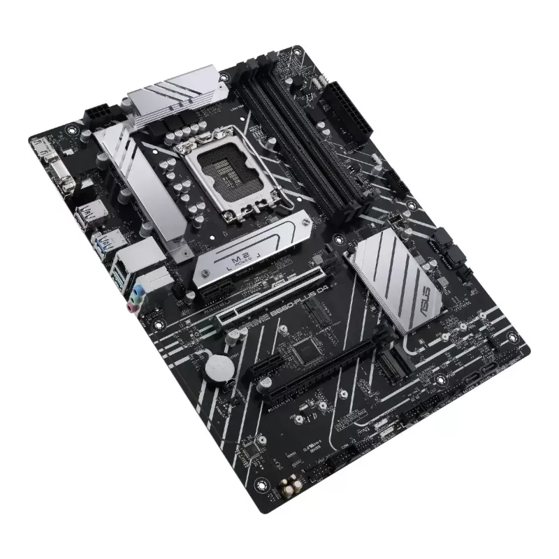 Pagrindinė plokštė ASUS PRIME B660-PLUS D4 — Intel B660, LGA 1700, ATX, DDR4, 4× DIMM, 128 GB, 3× M.2, 2.5 Gb LAN