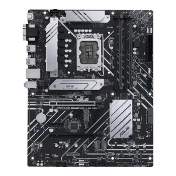 Pagrindinė plokštė ASUS PRIME B660-PLUS D4 — Intel B660, LGA 1700, ATX, DDR4, 4× DIMM, 128 GB, 3× M.2, 2.5 Gb LAN