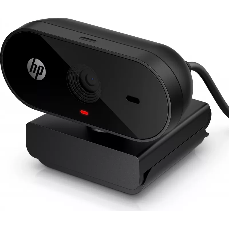 HP 320 FHD Webcam, 1920 x 1080 pikselių, Full HD, 30 kadrų/s, USB, juoda