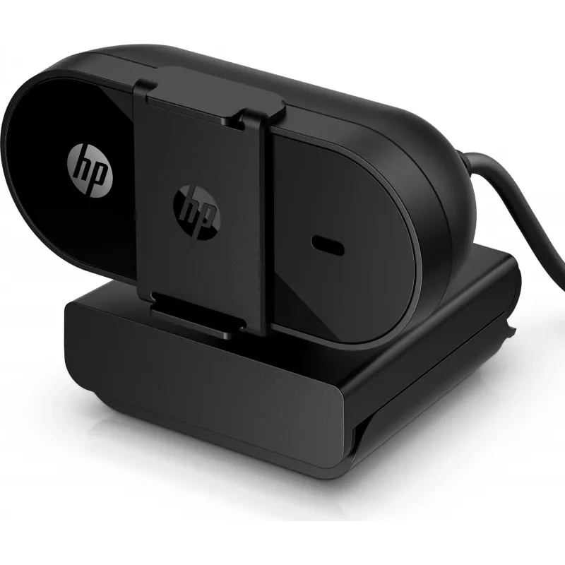 HP 320 FHD Webcam, 1920 x 1080 pikselių, Full HD, 30 kadrų/s, USB, juoda