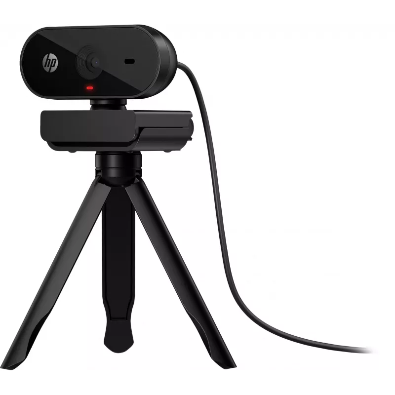 HP 320 FHD Webcam, 1920 x 1080 pikselių, Full HD, 30 kadrų/s, USB, juoda