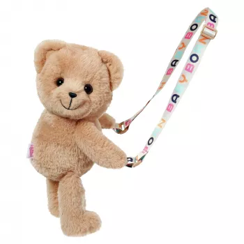Žaislinis meškiukas-krepšys ZAPF BABY born Teddy Bag, 3–12 m.