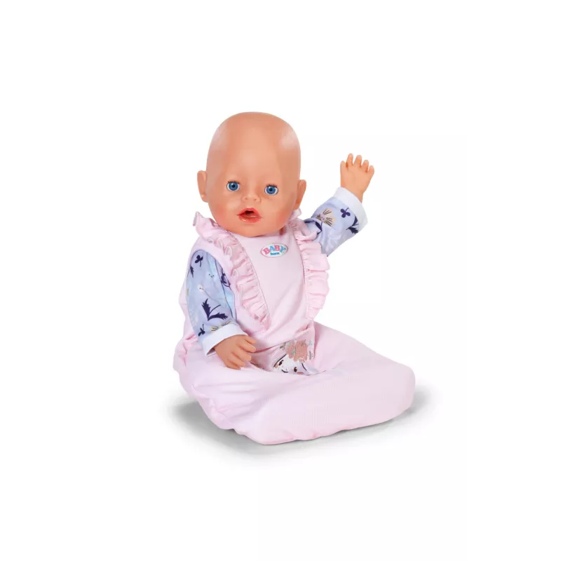 Lėlės miegmaišis ZAPF BABY born Sleeping Bag Flower, audinys, sulankstomas, nuo 3 m.