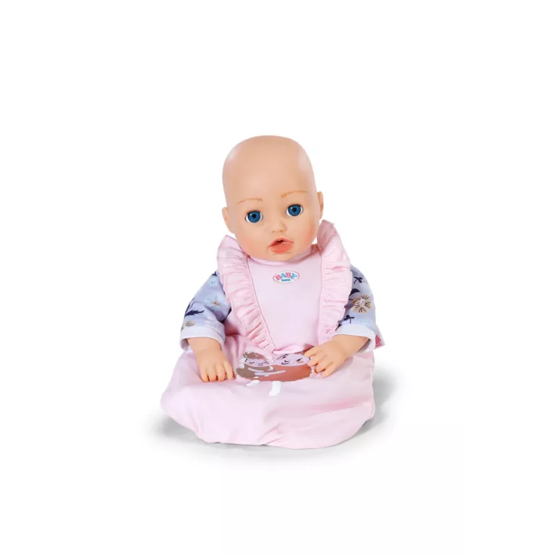 Lėlės miegmaišis ZAPF BABY born Sleeping Bag Flower, audinys, sulankstomas, nuo 3 m.