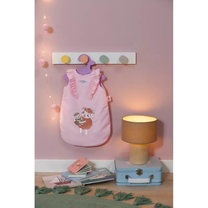 Lėlės miegmaišis ZAPF BABY born Sleeping Bag Flower, audinys, sulankstomas, nuo 3 m.