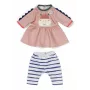 Lėlės suknelė ZAPF BABY born Dress Jungle 36 cm lėlėms, įvairiaspalvė, sulankstoma, nuo 1 metų