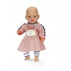 Lėlės suknelė ZAPF BABY born Dress Jungle 36 cm lėlėms, įvairiaspalvė, sulankstoma, nuo 1 metų
