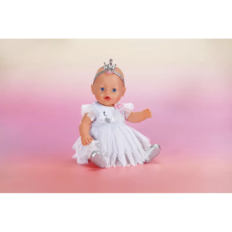 Lėlės drabužių rinkinys ZAPF BABY born Balerinos apranga 43 cm lėlėms, įvairiaspalvis, rekomenduojamas amžius 3+