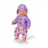 Lėlės drabužių komplektas ZAPF BABY born Megztinis su gobtuvu ir kelnėmis 43 cm lėlėms, įvairiaspalvis, rekomenduojamas nuo 3 m.