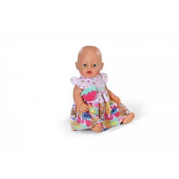 Lėlės suknelė ZAPF BABY born Dress Fruit 43 cm, įvairiaspalvė, sulankstoma, nuo 3 m.