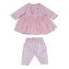 Lėlės drabužių rinkinys ZAPF BABY born Suknelė Rose 36 cm lėlėms, įvairiaspalvis, sulankstomas, nuo 1 m.