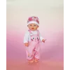 Lėlės drabužių komplektas ZAPF BABY born Bodis su kepure 43 cm lėlėms, įvairiaspalvis, sulankstomas, nuo 3 m.