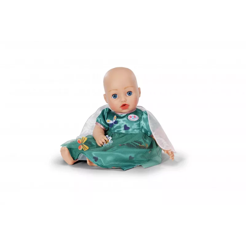Suknelė lėlei ZAPF BABY born Fairy Dress su sparneliais 43 cm lėlėms, įvairiaspalvė, sulankstoma, nuo 3 metų