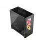 Korpusas PC Corsair 4500X LX-R RGB grūdinto stiklo Midi Tower juodas