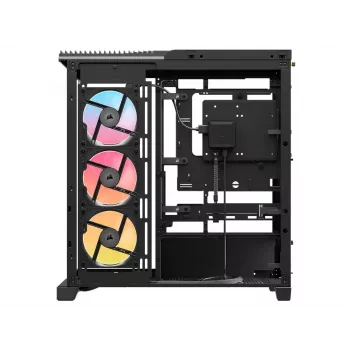 Korpusas PC Corsair 4500X LX-R RGB grūdinto stiklo Midi Tower juodas