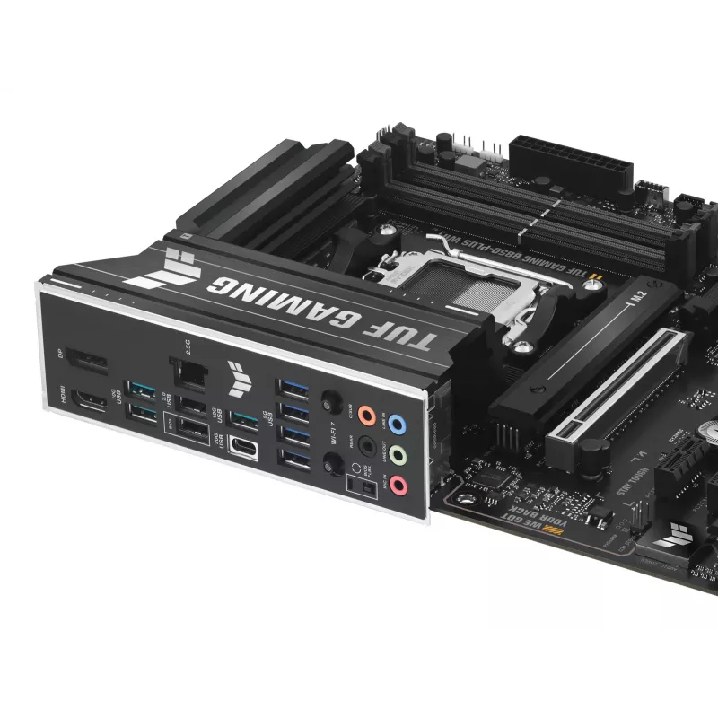 ASUS TUF GAMING B850-PLUS WIFI pagrindinė plokštė AMD B850 Socket AM5 ATX