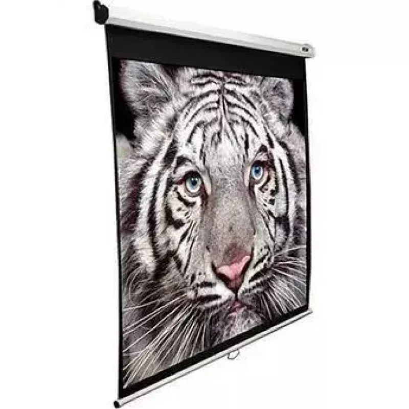 Rankinis projektorinis ekranas Elite Screens M150XWV2 150 colių (4:3, matomas plotas 3,05 m × 2,29 m, 16 kg)