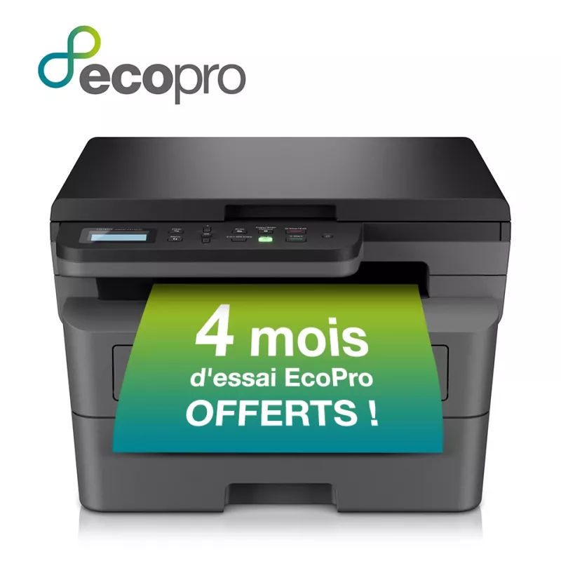 Brother DCP-L2627DWE EcoPro Ready 3-in-1 Mono lazerinis spausdintuvas, Lazerinis, Nespalvotas, 1200 x 1200 DPI, A4, Tiesioginis spausdinimas, Juoda