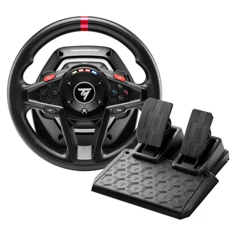 Thrustmaster T128 Black USB vairas su pedalais PC, Xbox One, Xbox Series S, Xbox Series X