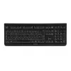 CHERRY DW 3000 belaidė klaviatūra su pele, RF, AZERTY prancūziškas, juoda