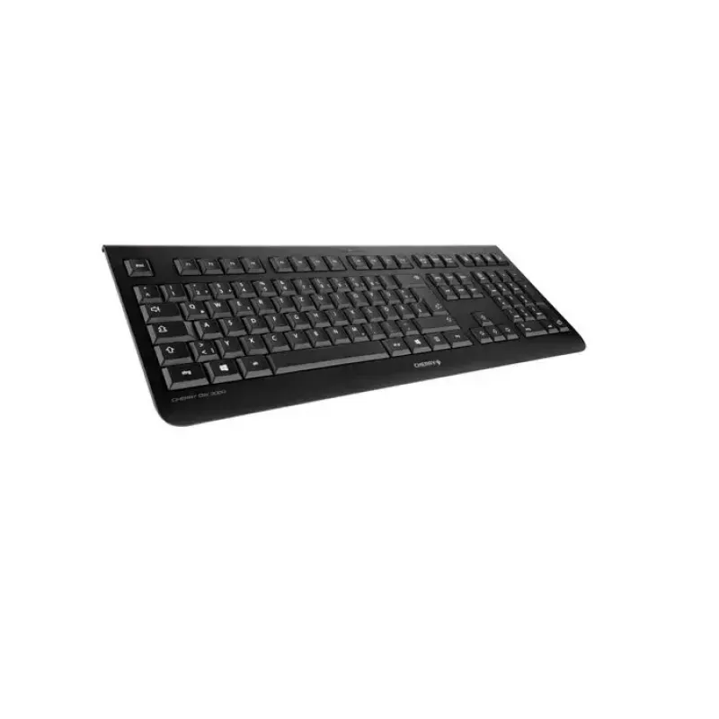 CHERRY DW 3000 belaidė klaviatūra su pele, RF, AZERTY prancūziškas, juoda