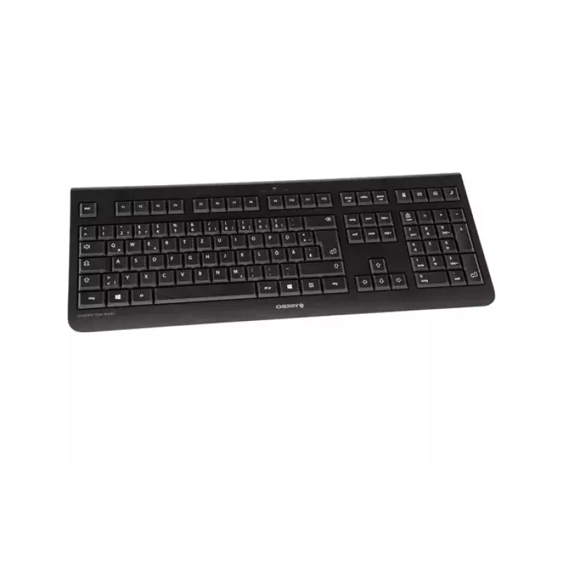 CHERRY DW 3000 belaidė klaviatūra su pele, RF, AZERTY prancūziškas, juoda