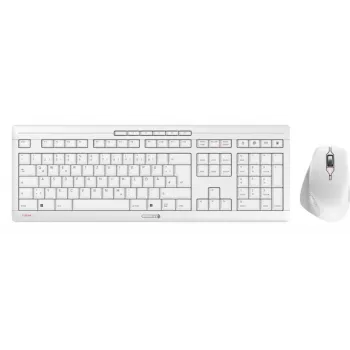 Belaidis klaviatūros ir pelės rinkinys CHERRY STREAM DESKTOP COMFORT, pilno dydžio, QWERTZ