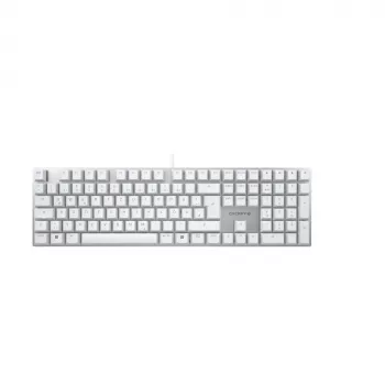 Mechaninė klaviatūra CHERRY KC 200 MX Universal USB QWERTZ Vokiška Sidabrinė Balta Mechaninė 109 klavišų