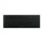 Cherry Stream Universal RF Wireless + USB klaviatūra QWERTZ vokiška juoda (JK-8552DE-2)