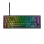 CHERRY K5V2 Kompaktiška klaviatūra žaidimams USB QWERTZ Juoda 68 klavišai RGB LED