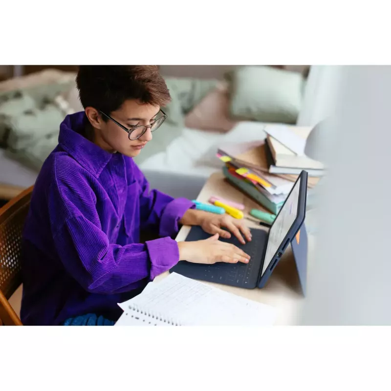 LOGITECH Rugged Combo 3 Touch - Mėlyna - QWERTZ DE - EMEA