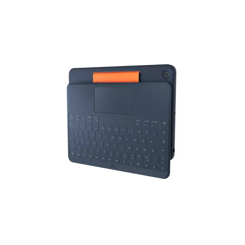 LOGITECH Rugged Combo 3 Touch - Mėlyna - QWERTZ DE - EMEA