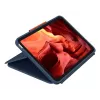 Klaviatūros dėklas Logitech Rugged Combo 4 Touch QWERTZ vokiškas Smart Connector mėlynas, skirtas iPad 10-os kartos (A16) Trackpad Dock 256×195×20 mm