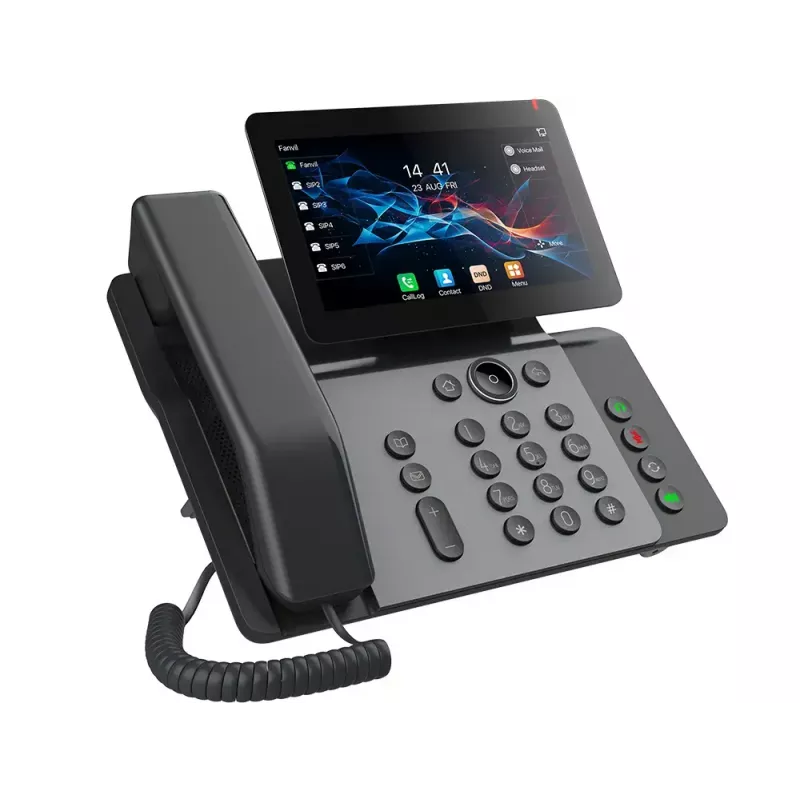 Fanvil V66 IP telefonas, SIP, PoE, Gigabit, USB, Bluetooth, Wi-Fi