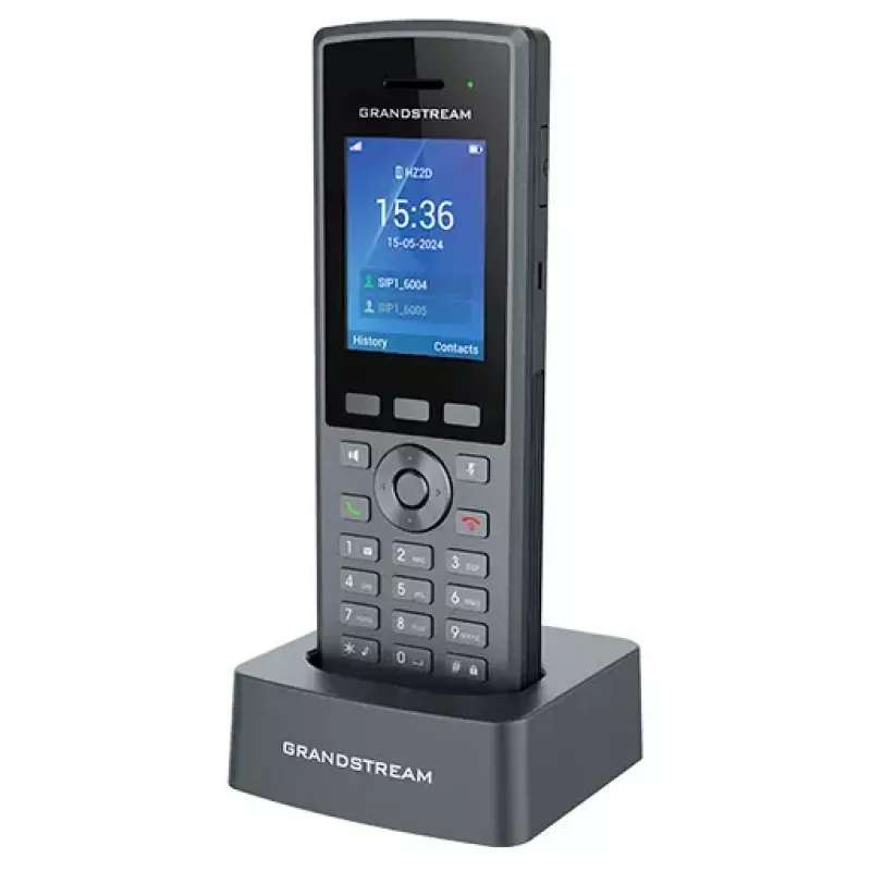 IP telefonas Grandstream Networks DP735 pilkas 20 linijų belaidis ragelis