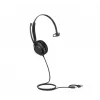 Yealink UH35 Mono belaidė ausinė USB-C/A, laidinė, 20–20000 Hz, skambučiai/muzika, 96,5 g, juoda