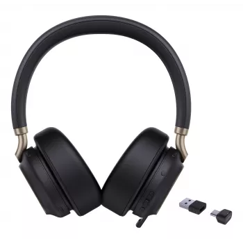 Yealink BH76 Plus UC juodos spalvos belaidė ausinė su USB-C/A